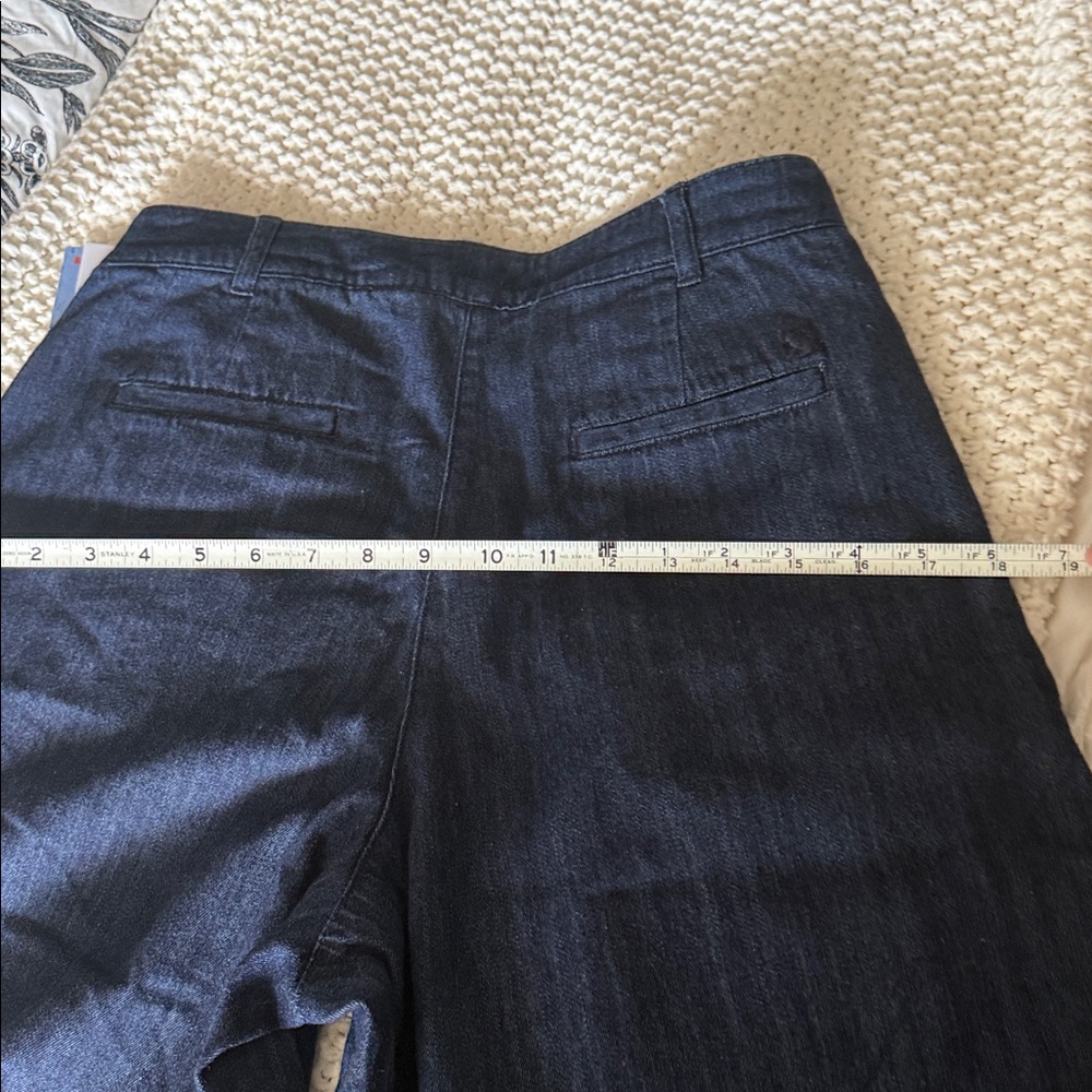 Joules Women's Dark Blue Denim Cullottes - Picture 7 of 8